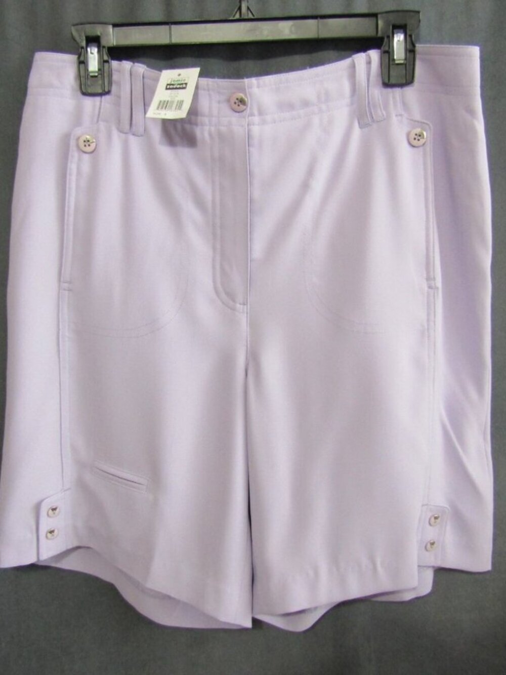 Jamie Sadock Shorts Size 8 Purple Lavender Golf Tennis Pickleball Pockets New